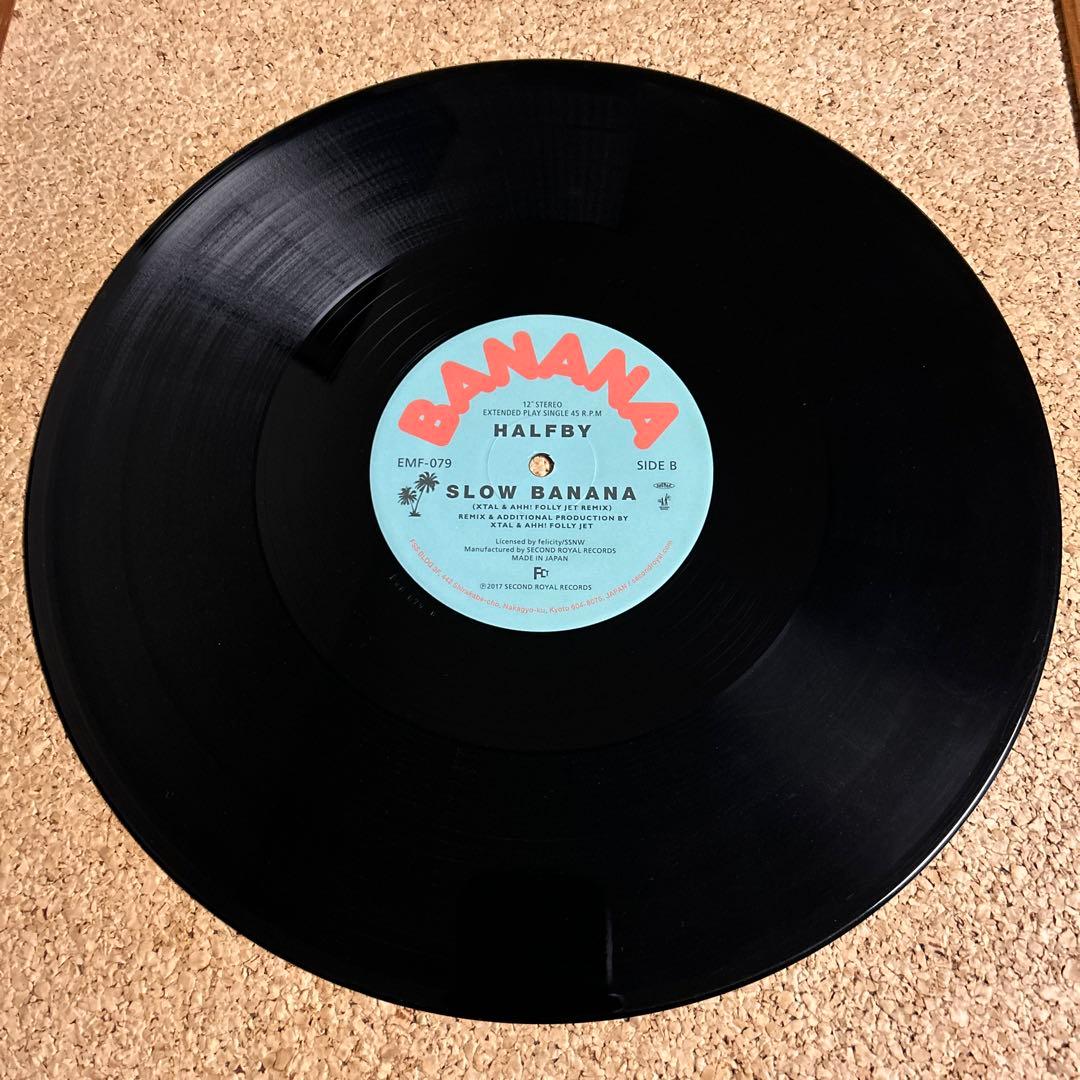HALFBY SLOW BANANA LP レコード