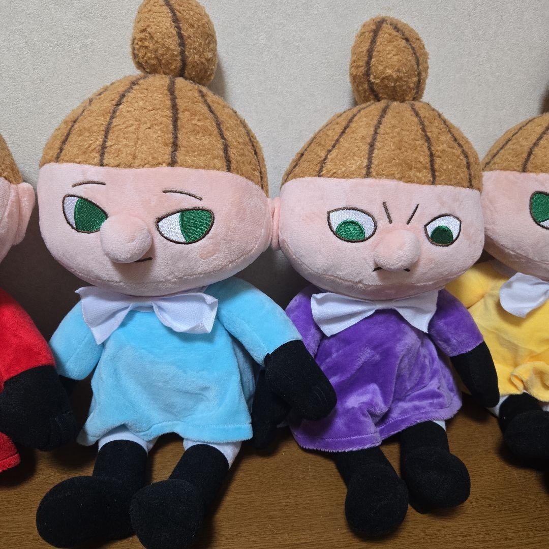 ムーミン　リトルミイ　きょうだい　 ぬいぐるみ 5体セット