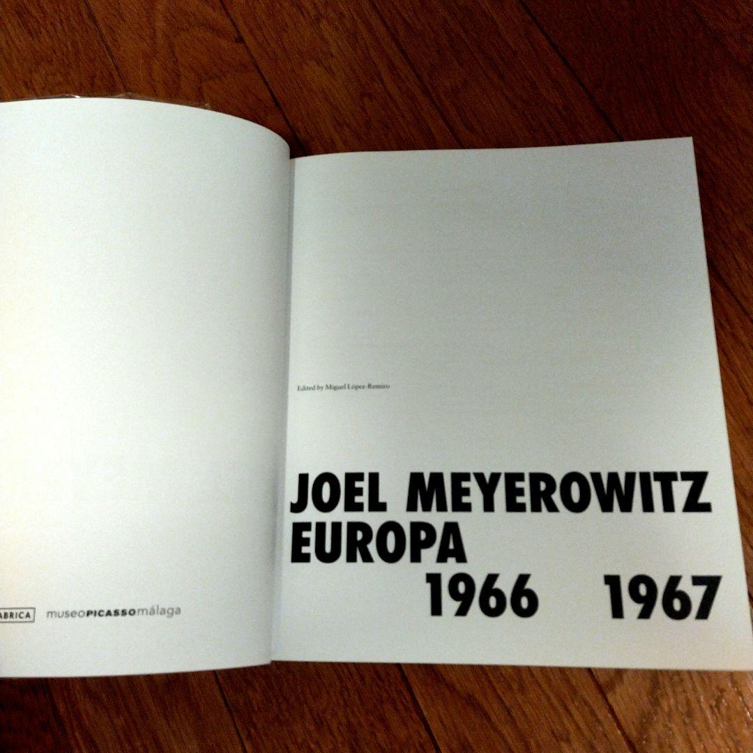 [レア] Joel Meyerowitz サイン EUROPA