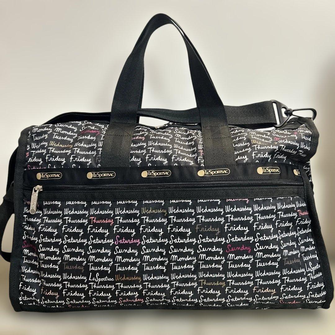 LeSportac レスポートサック 2WAY ショルダー ボストンバッグ美品