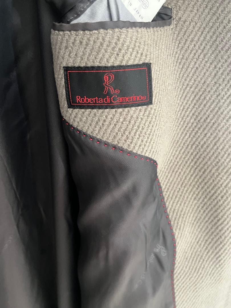 【希少】Roberta di Camerino ロングコート アンゴラコート