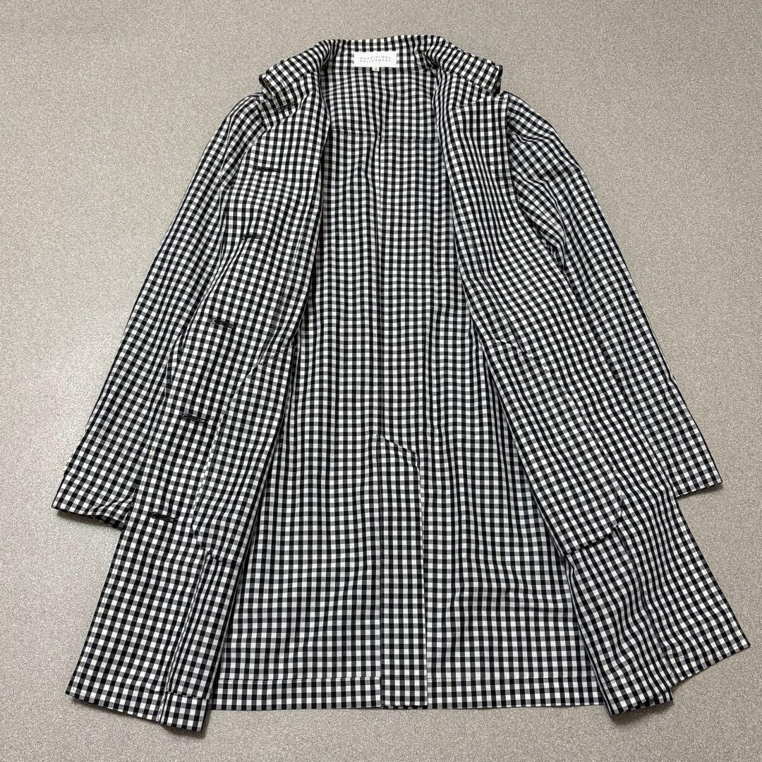 【美品✨撥水加工 】マッキントッシュ スプリングコート チェック柄