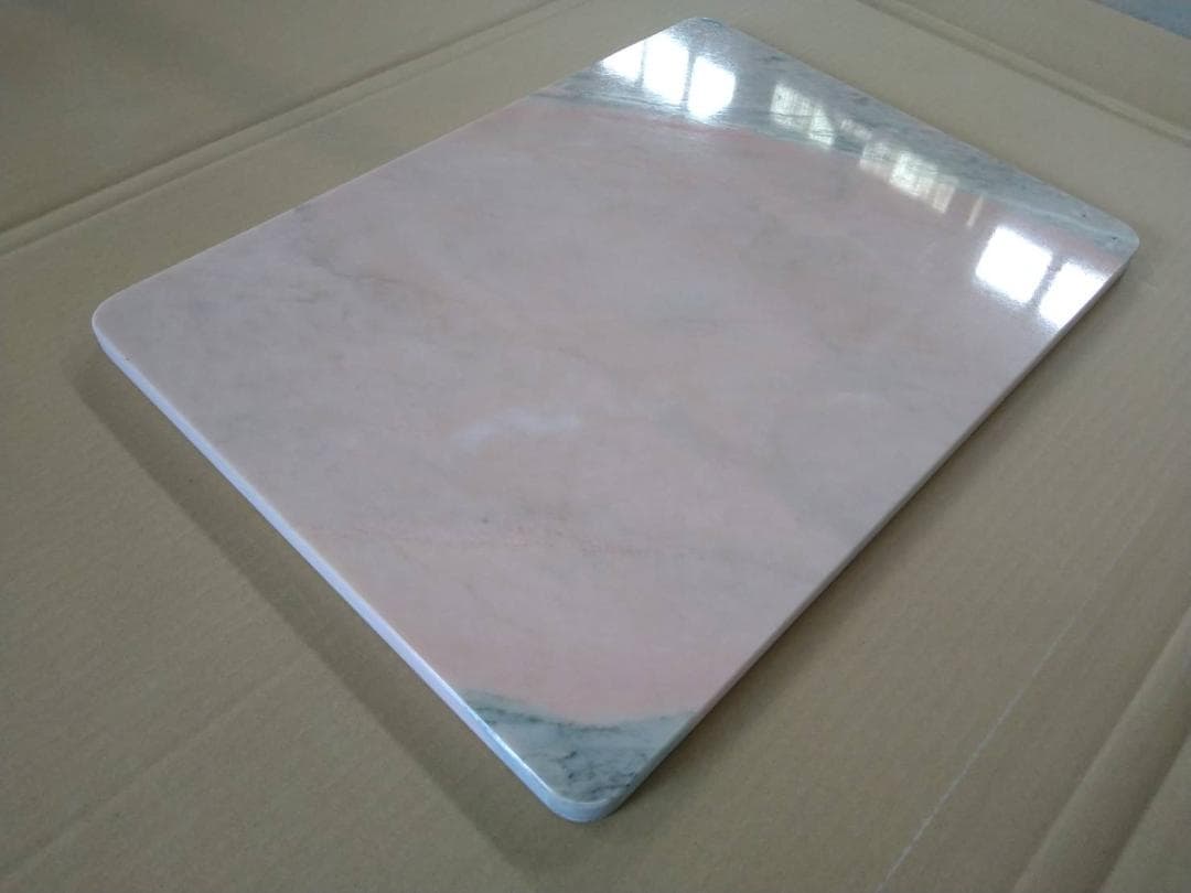 【pel】天然大理石　のし台　530×385 Ｒ● 新品 ●特価●送料無料