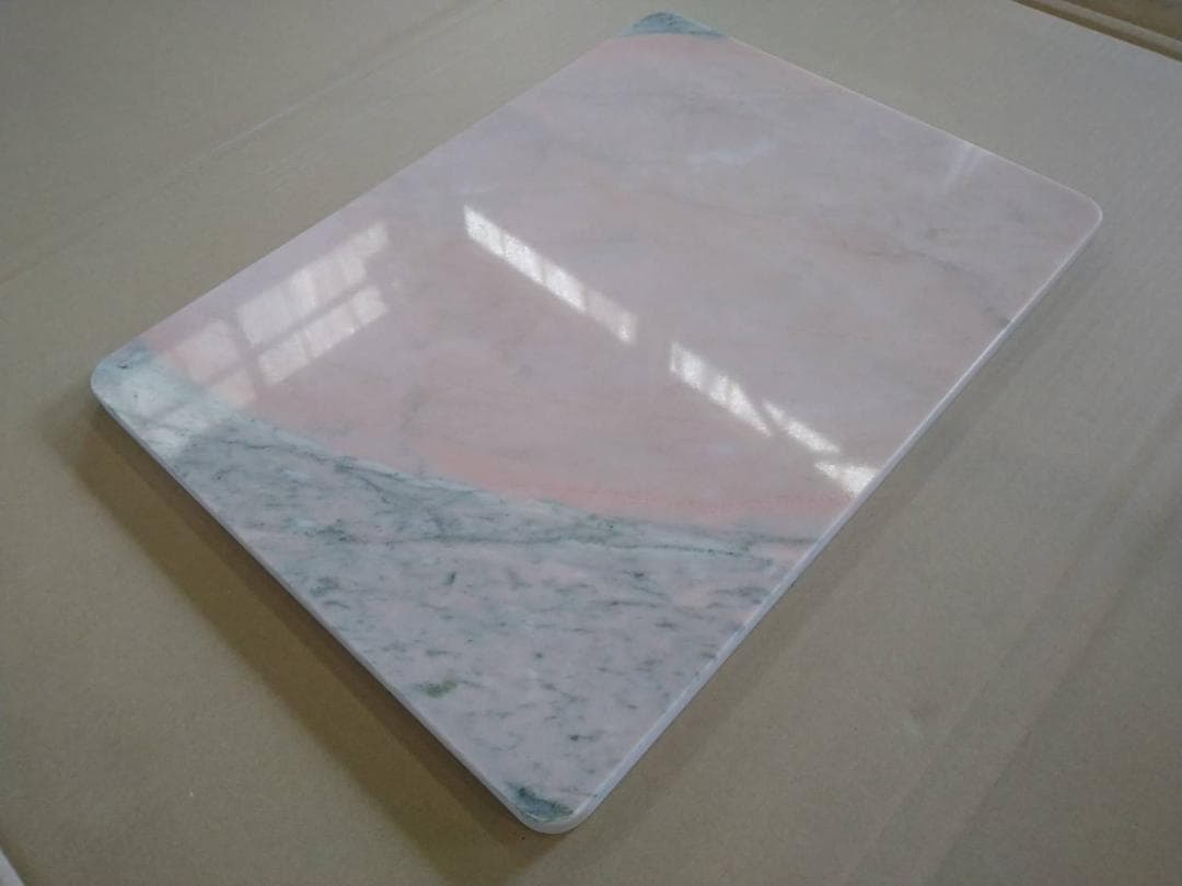 【pel】天然大理石　のし台　530×385 Ｒ● 新品 ●特価●送料無料