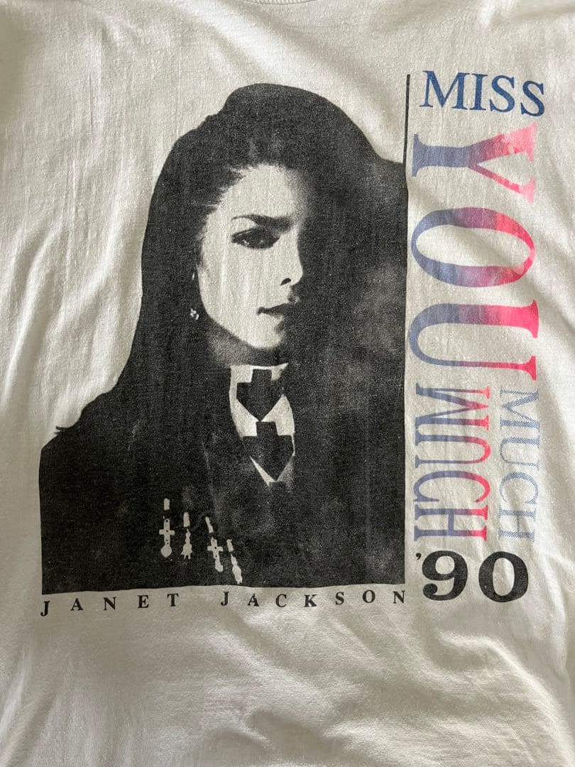激レア 90s Janet Jackson ヴィンテージTシャツ 野村訓市