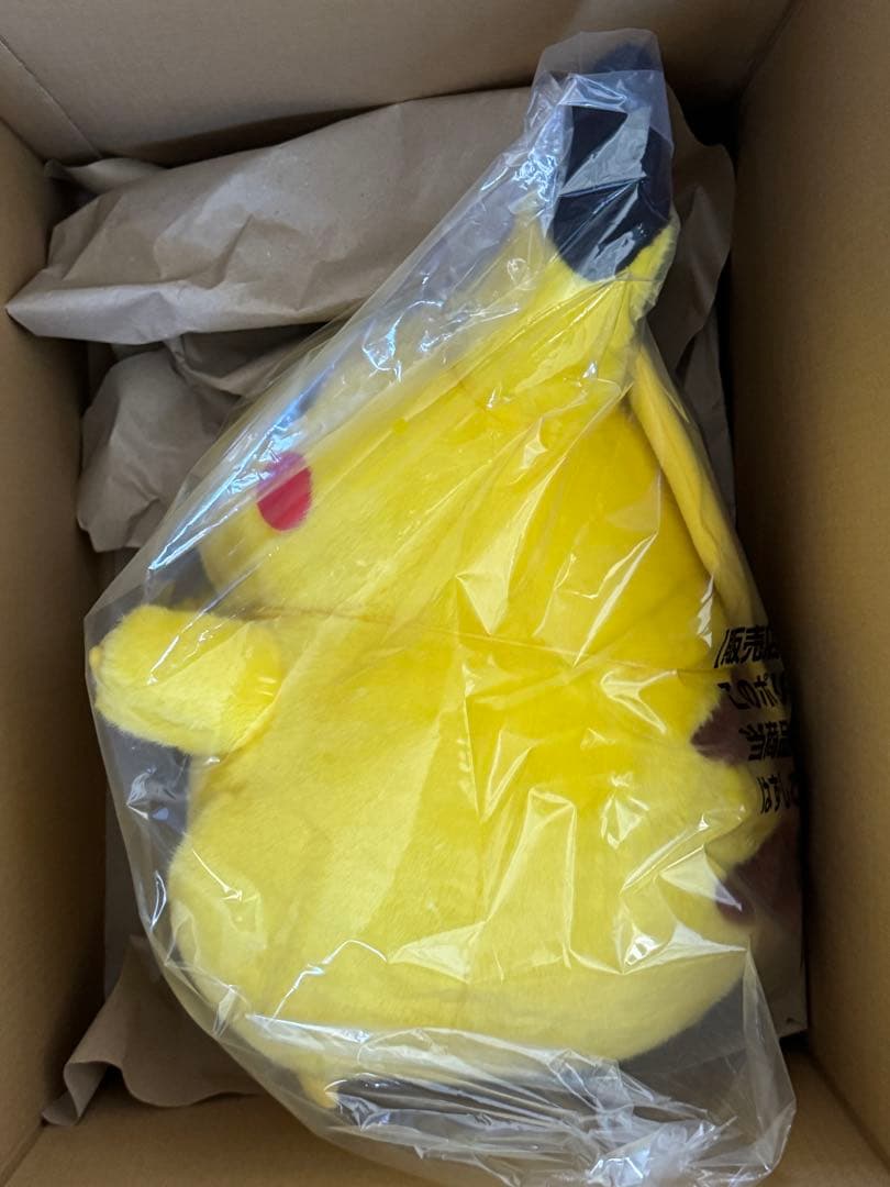 【ポケットモンスター】おかえり！ピカチュウ1/1 ぬいぐるみ　ポケモンセンター