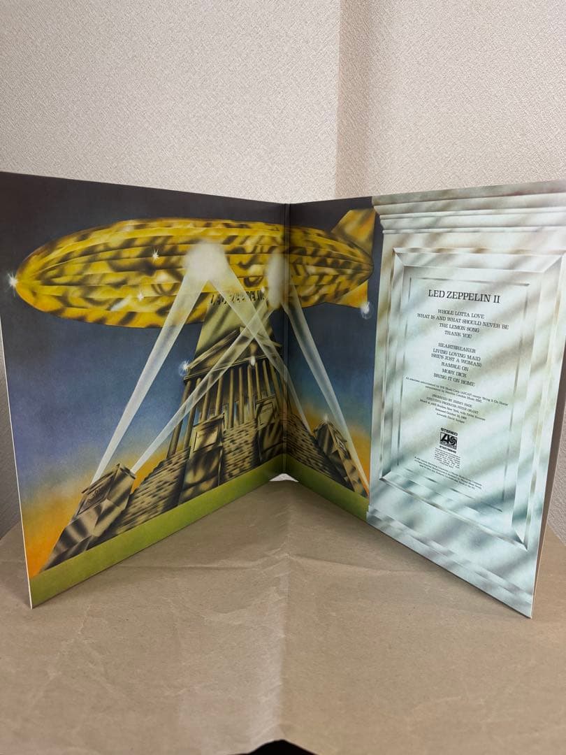 LED ZEPPELIN 1st 2nd リイシューLP 2枚セット