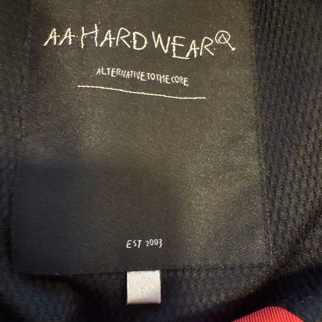 AA HARDWEAR ビブパンツ　赤　size L