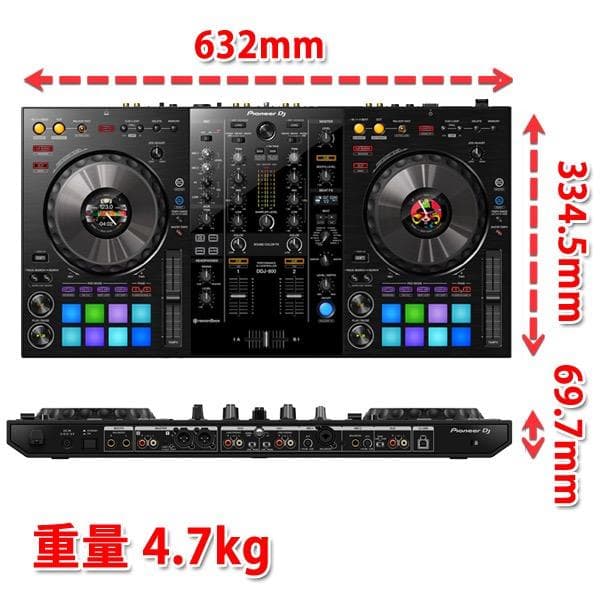 Pioneer DJ DDJ-800 コントローラー