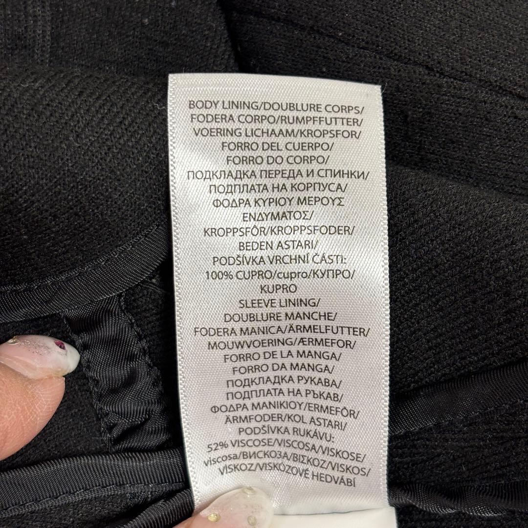 ★美品★POLO RALPH LAUREN 現行 QR 黒 銀ボタン ブレザー