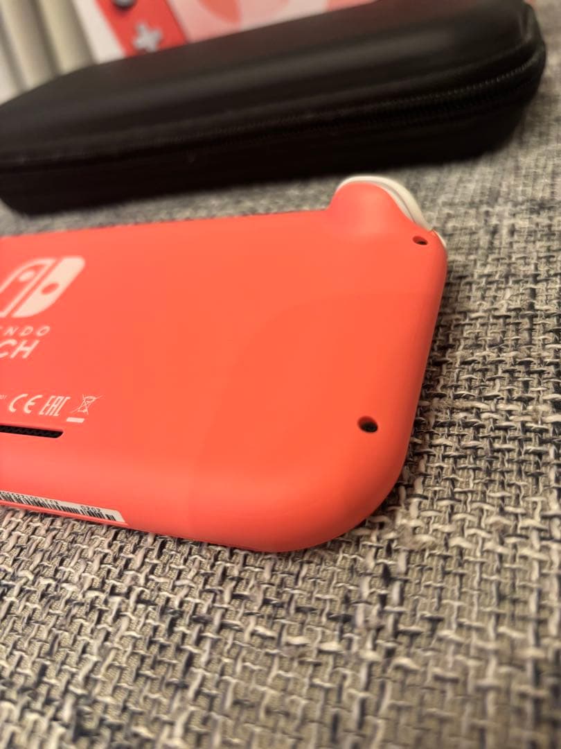 Nintendo Switch Lite ピンク 本体 ケース付き 充電器無し