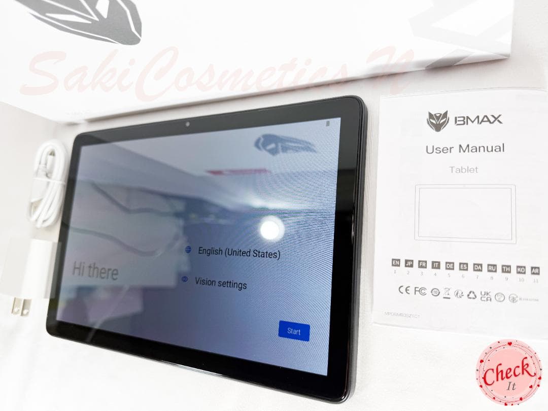 ✨液晶画面美品✨10インチタブレット✨ BMAX♡I10 Plus 動作確認済み