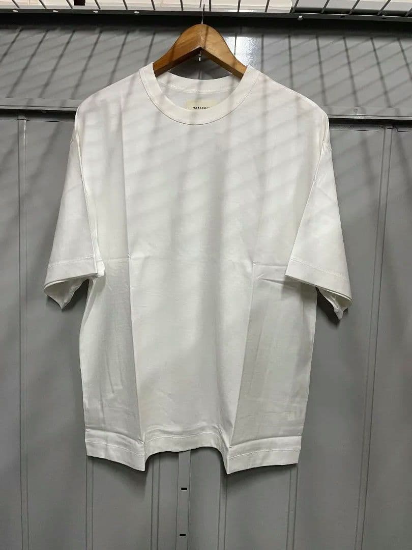 markaware マーカウェア ホワイト クルーネック Tシャツ