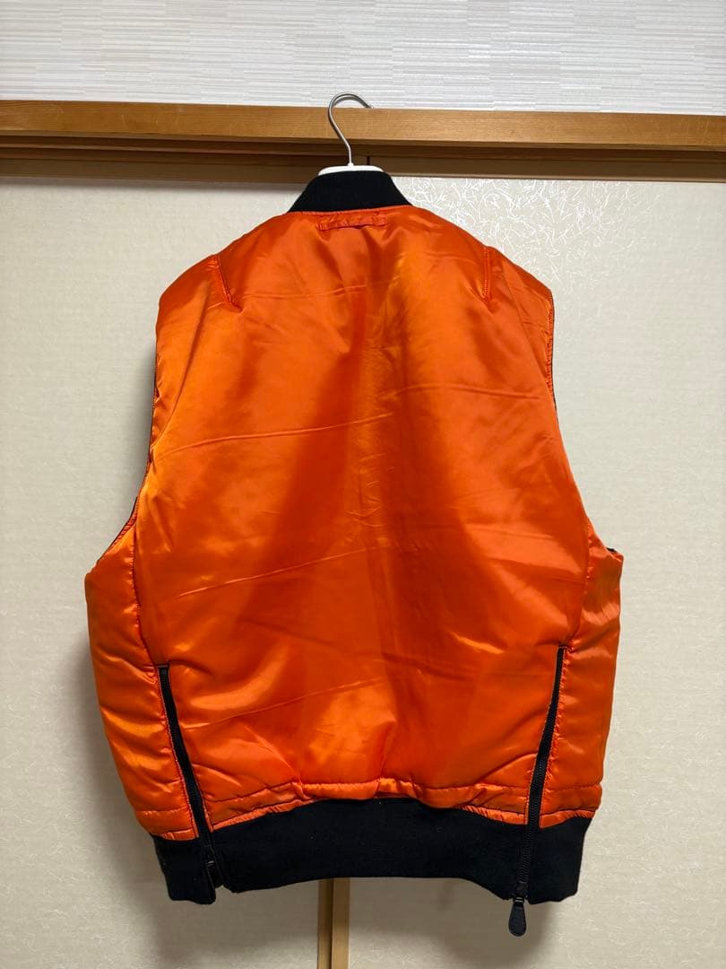 早い者勝ち 限定 AVIREX BLACK MA-1 MILITALY