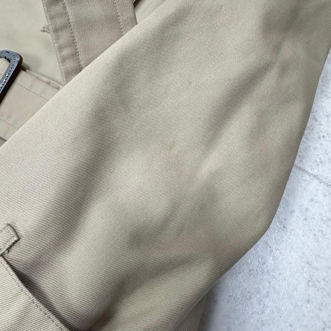 希少 REGD【Burberrys】ダブル トレンチコート ノバチェック 11
