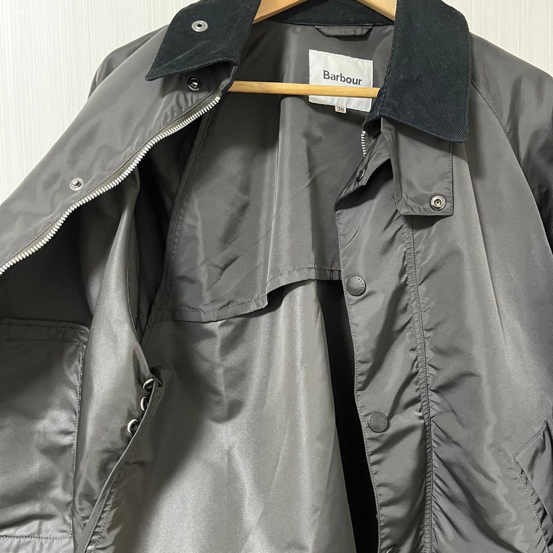 【SHIPS別注】Barbour TRANSPORTトランスポート ナイロン　黒
