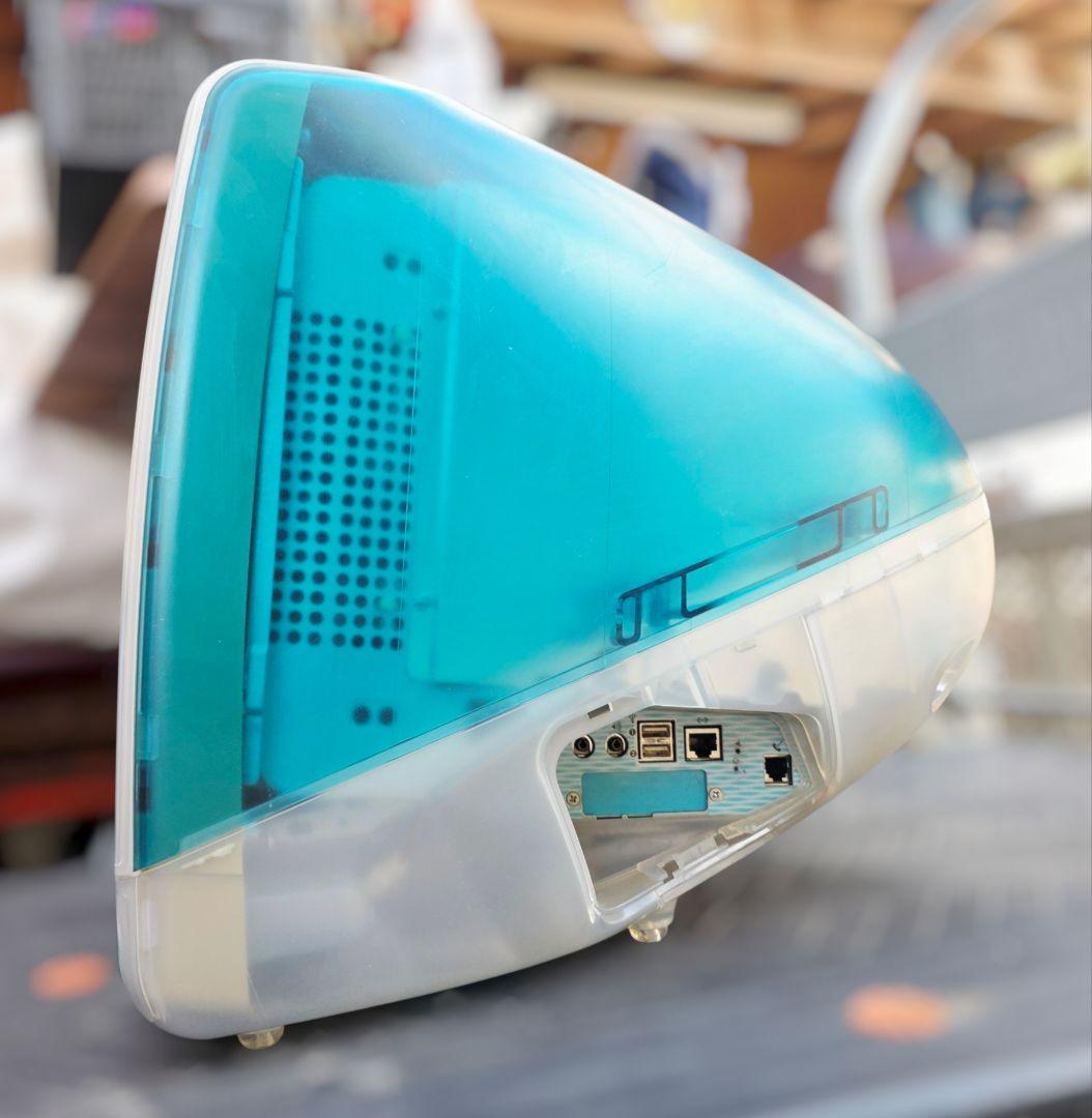 iMac G3 ブルー（ボンダイブルー系）本体＋付属品セット【ジャンク】