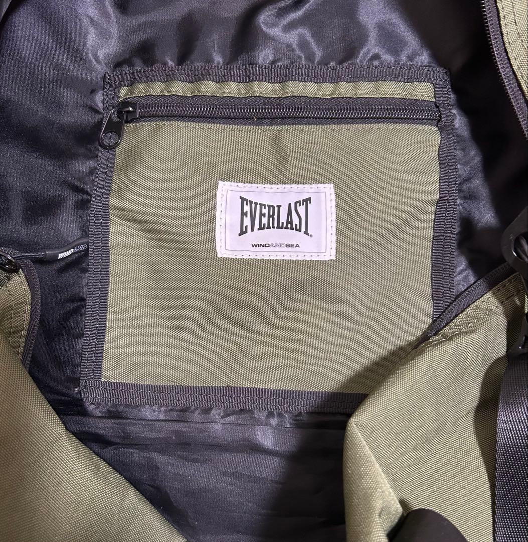 EVERLAST×WIND AND SEA コラボ ダッフルバッグ ボストン 緑