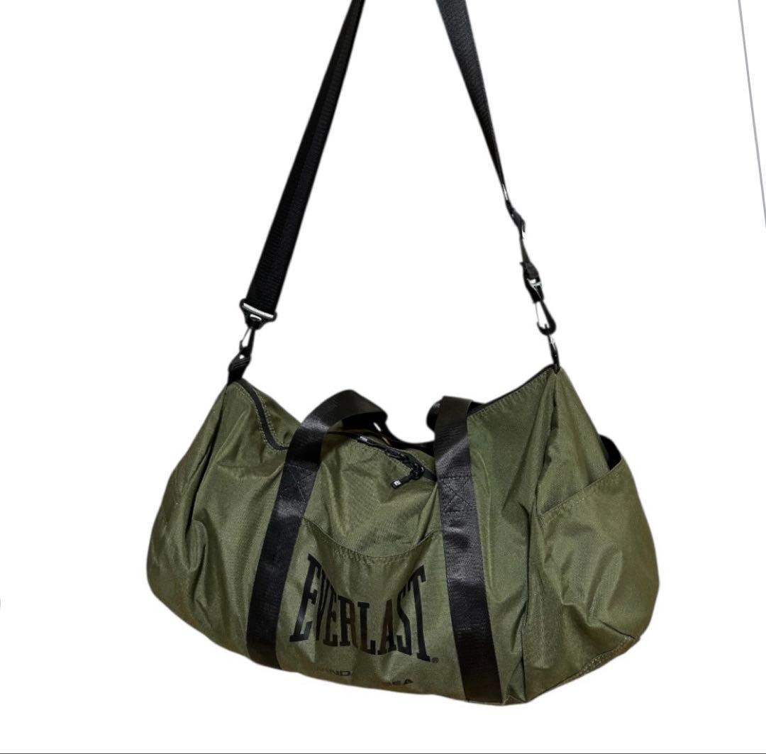 EVERLAST×WIND AND SEA コラボ ダッフルバッグ ボストン 緑