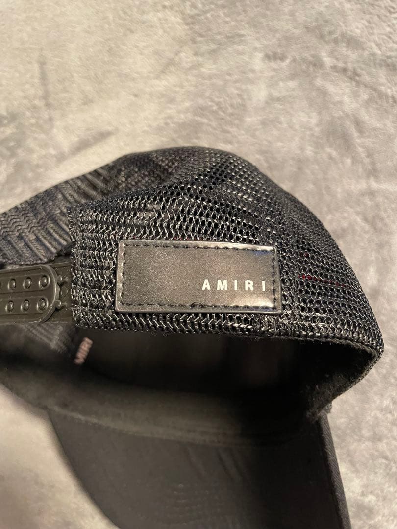 【店舗購入】AMIRI キャップ　パネルトラッカーキャップ　美品
