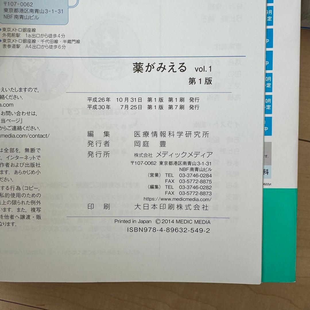 薬がみえる vol.1.2.3 セット