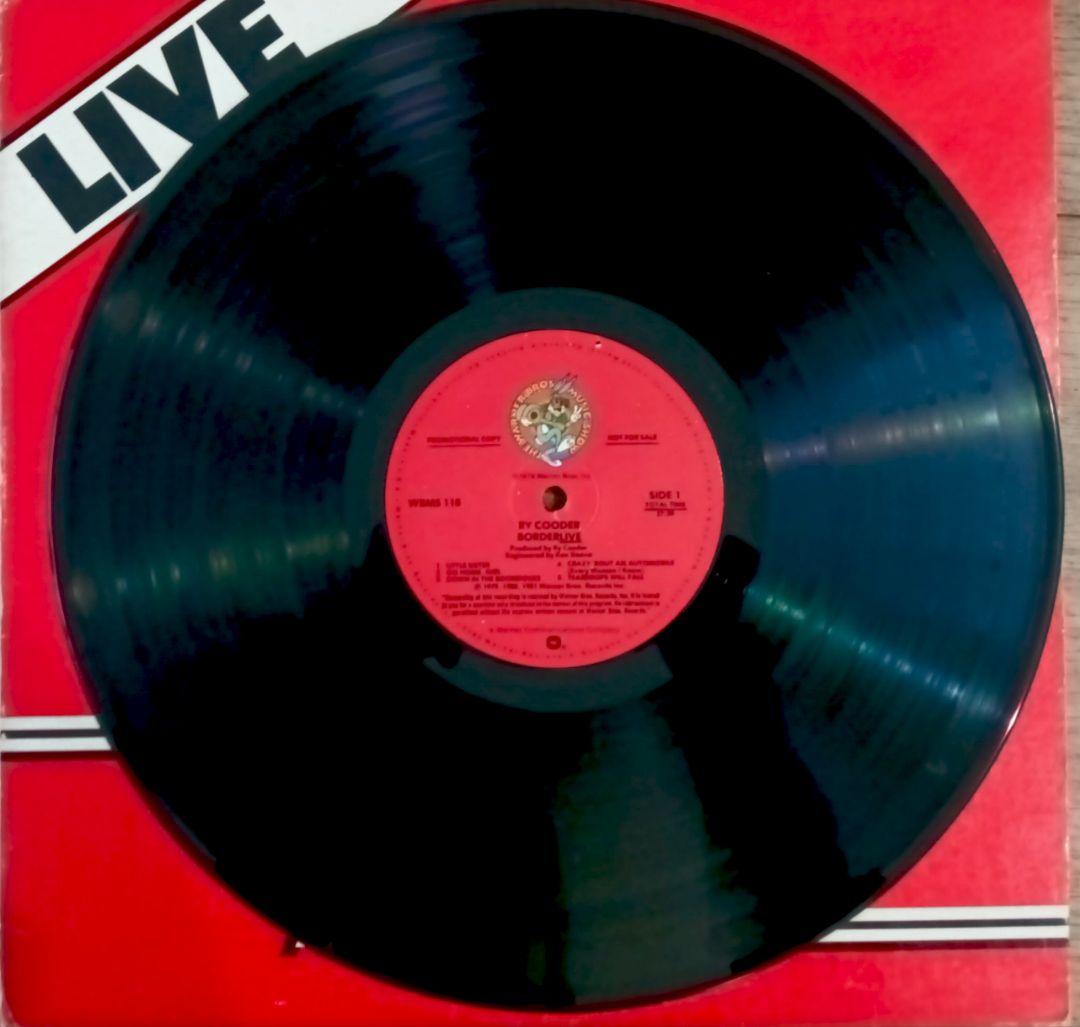 Ry Cooder/Borderlive/米Promo Only希少