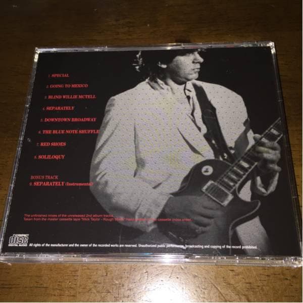 ミック・テイラー/SPECIAL ～ UNRELEASED 2ND ALBUM