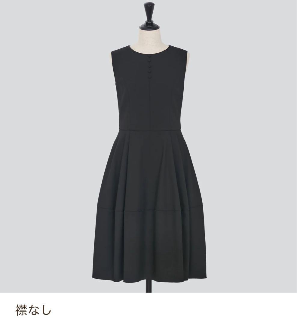 FOXEY 45466 DRESS \"VELVETEEN BARON\"42 黒