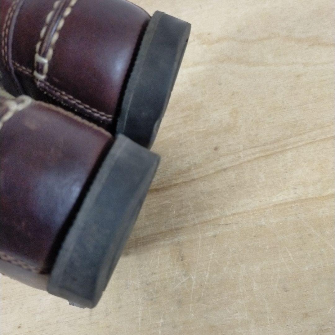 Timberland　ティンバーランド　国旗　モカシン　革靴　デッキシューズ