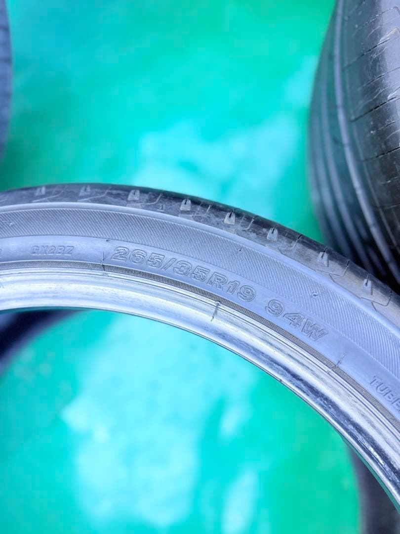【2019年製】(265/35R19) & (235/40R19) 4本/日本製