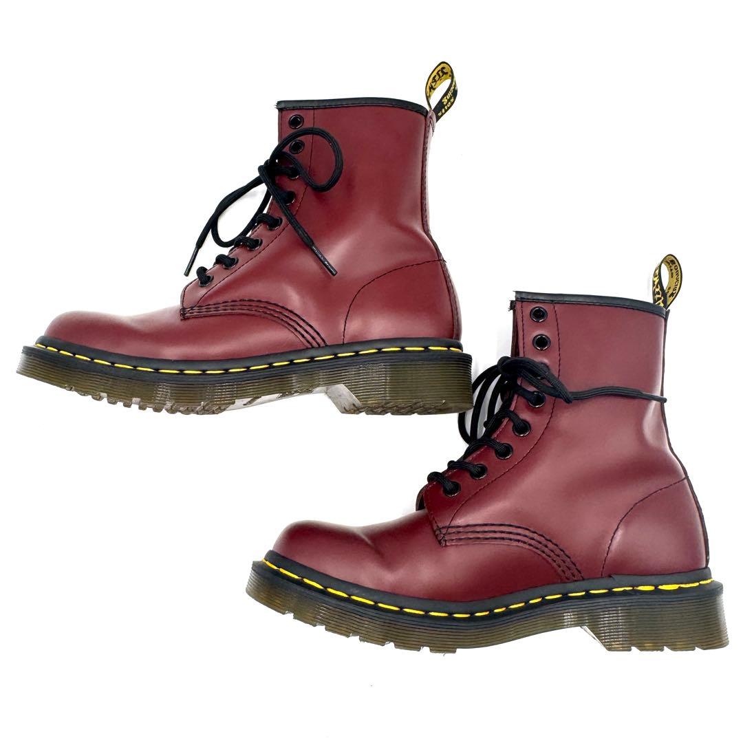 美品 Dr.Martens マーチン 8ホールブーツ 1460 23㎝ ブラウン