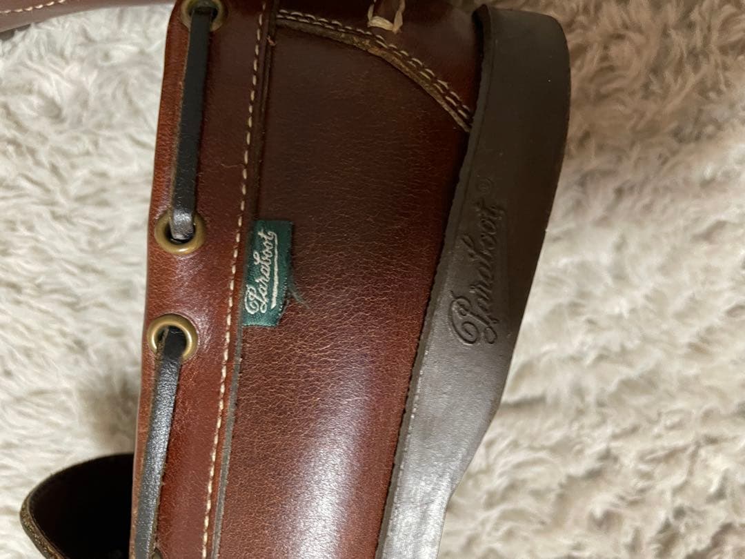 Paraboot BEAMS別注 デッキシューズ ローファー