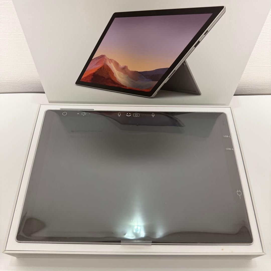 【超美品】Surface Pro 7 フルセット/ペン・キーボード・箱付