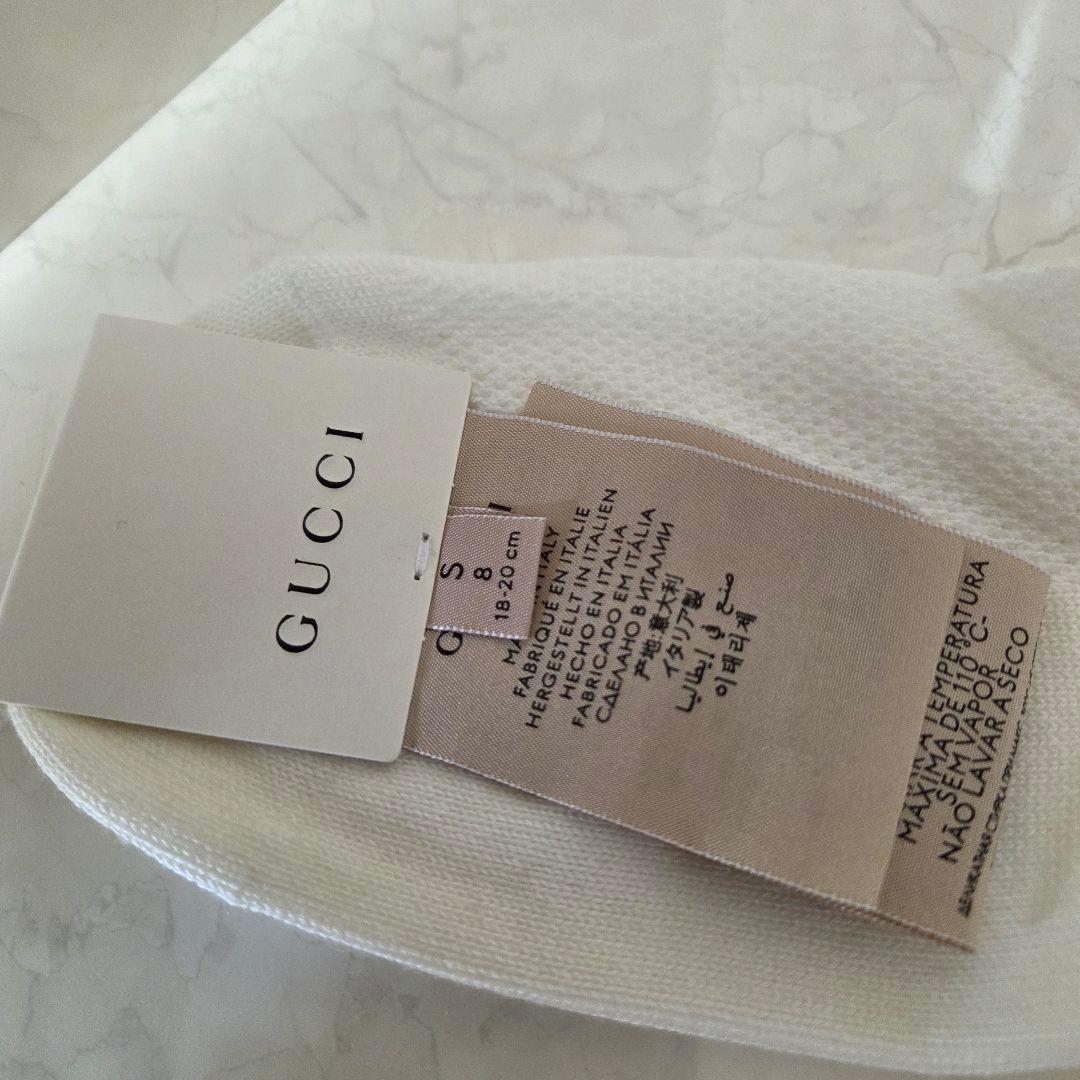 【新品未使用タグ付き】GUCCI☆ソックス　GGリボン付き