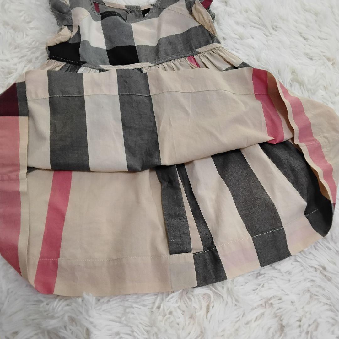 【極美品】BURBERRY チルドレン ノバチェック チェック柄 ワンピース