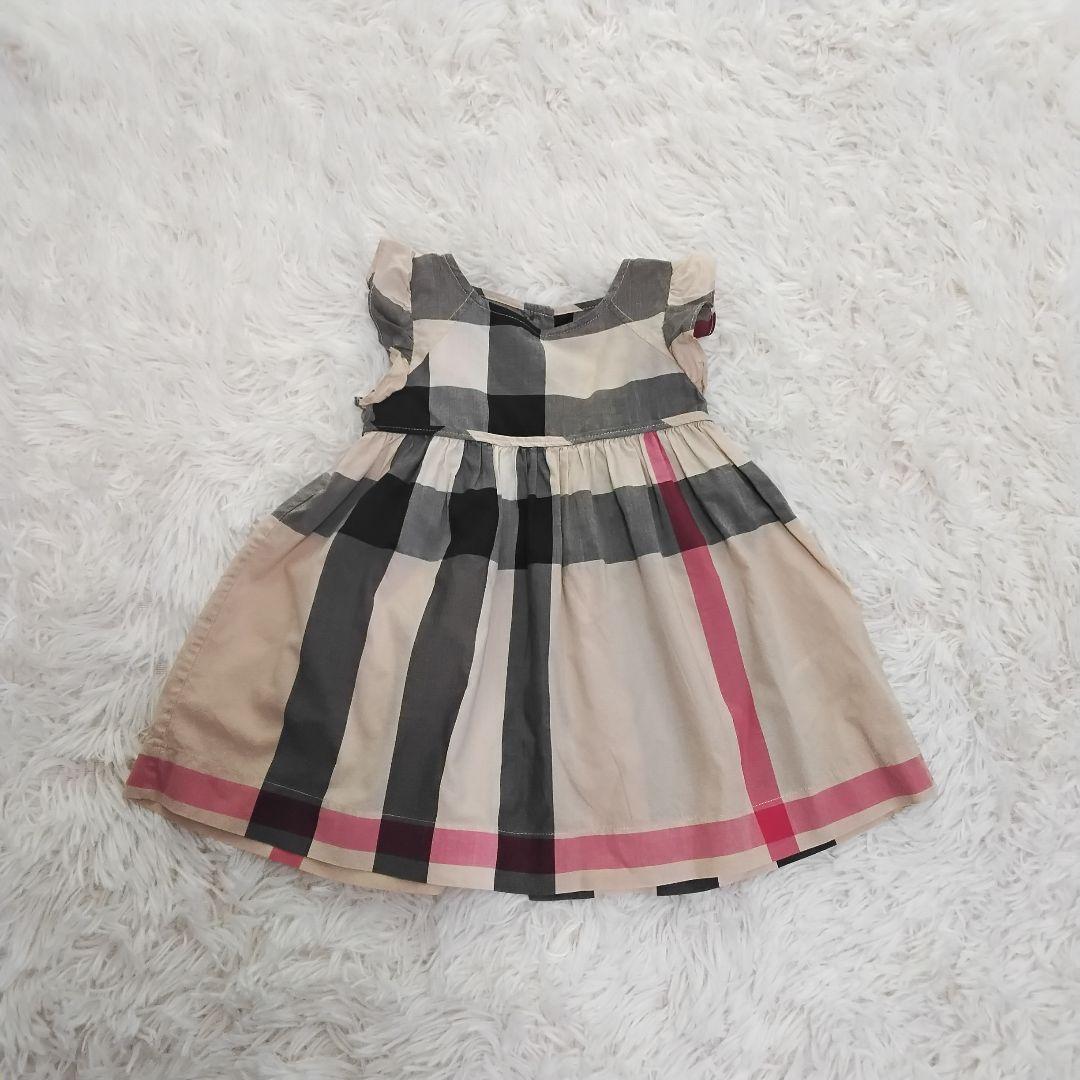 【極美品】BURBERRY チルドレン ノバチェック チェック柄 ワンピース