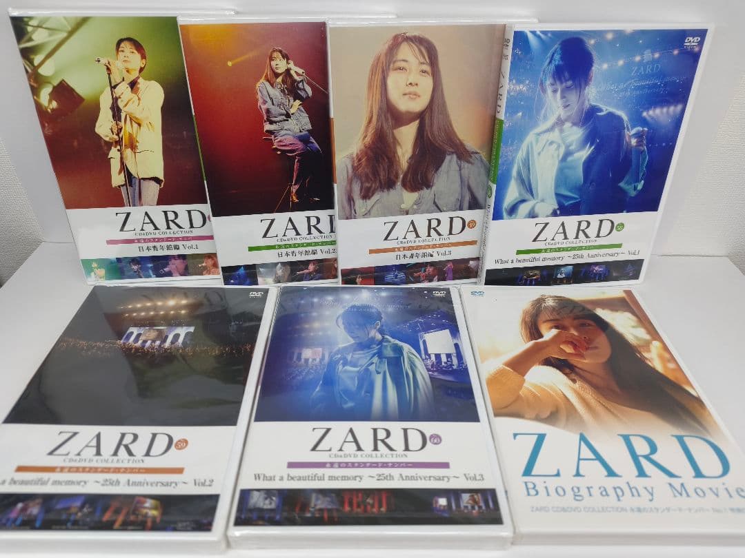 ZARD CD&DVD コレクション DVD セット