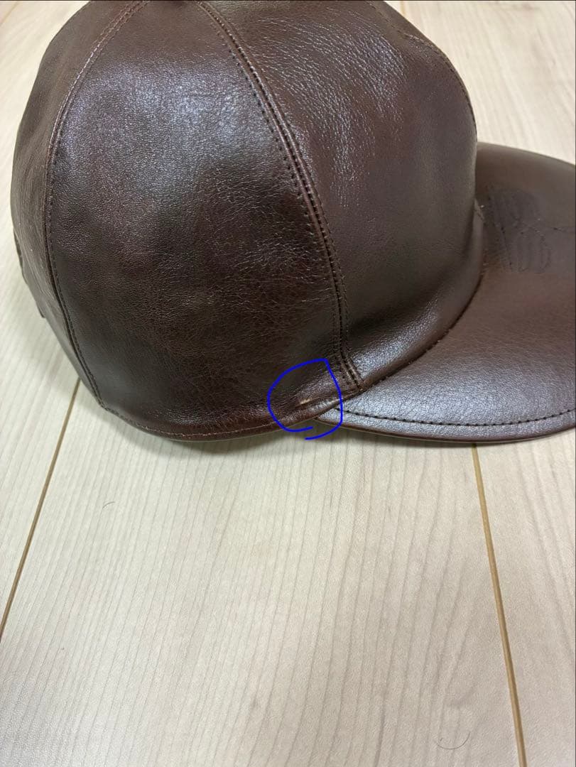 20AW SOLARIS&Co. ソラリス 牛革 レザーキャップ Cowboy
