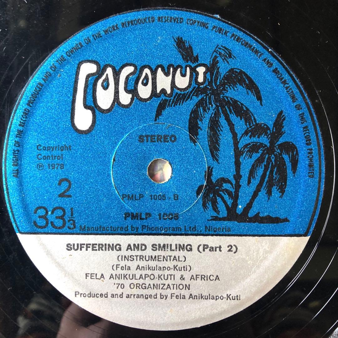 Fela Kuti Shuffering And Shmiling オリジナル