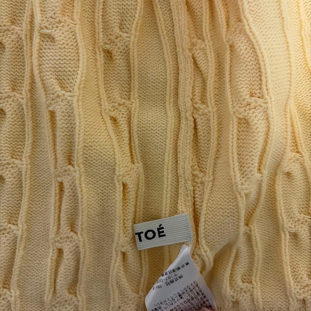 THE TOE ベイカーカーディガン　半袖