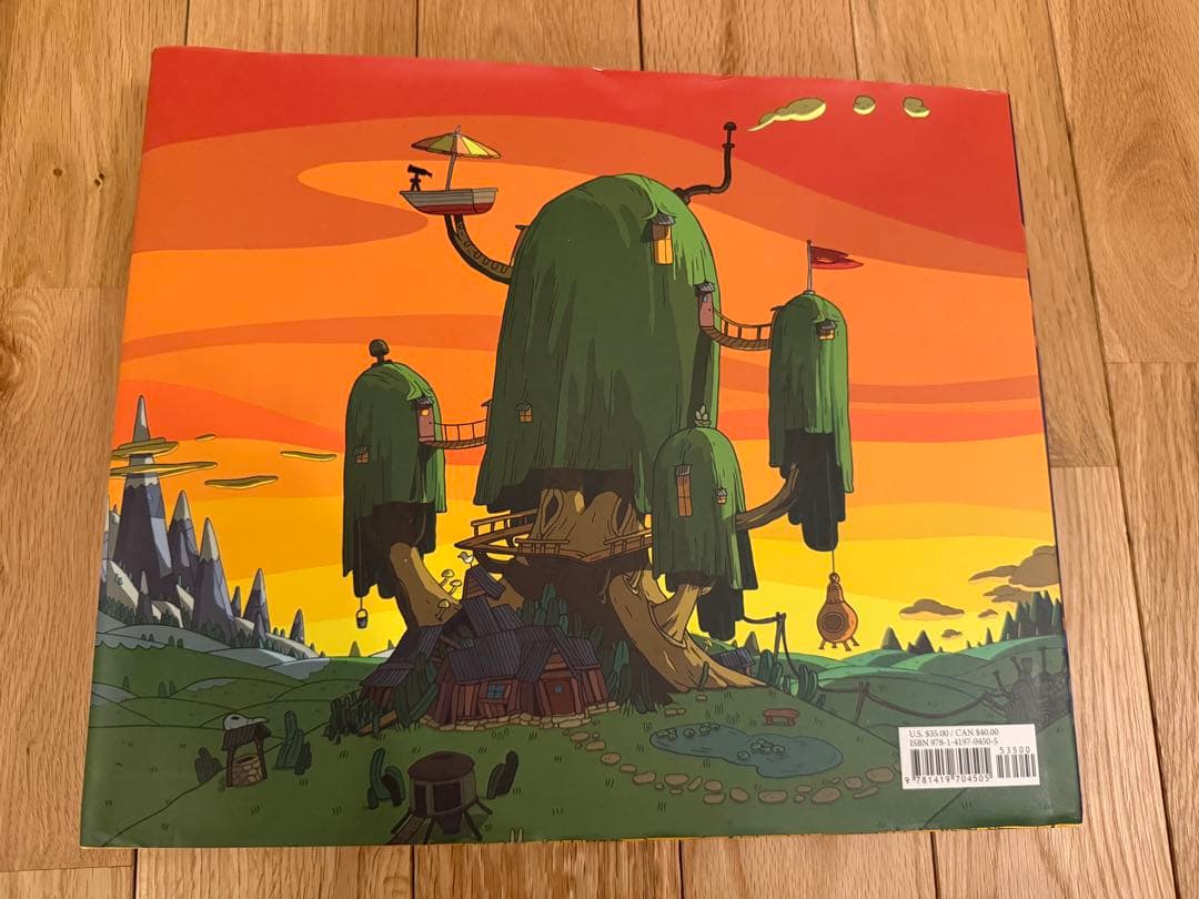 絶版　レア　美品　アドベンチャータイム　本　The Art of Ooo