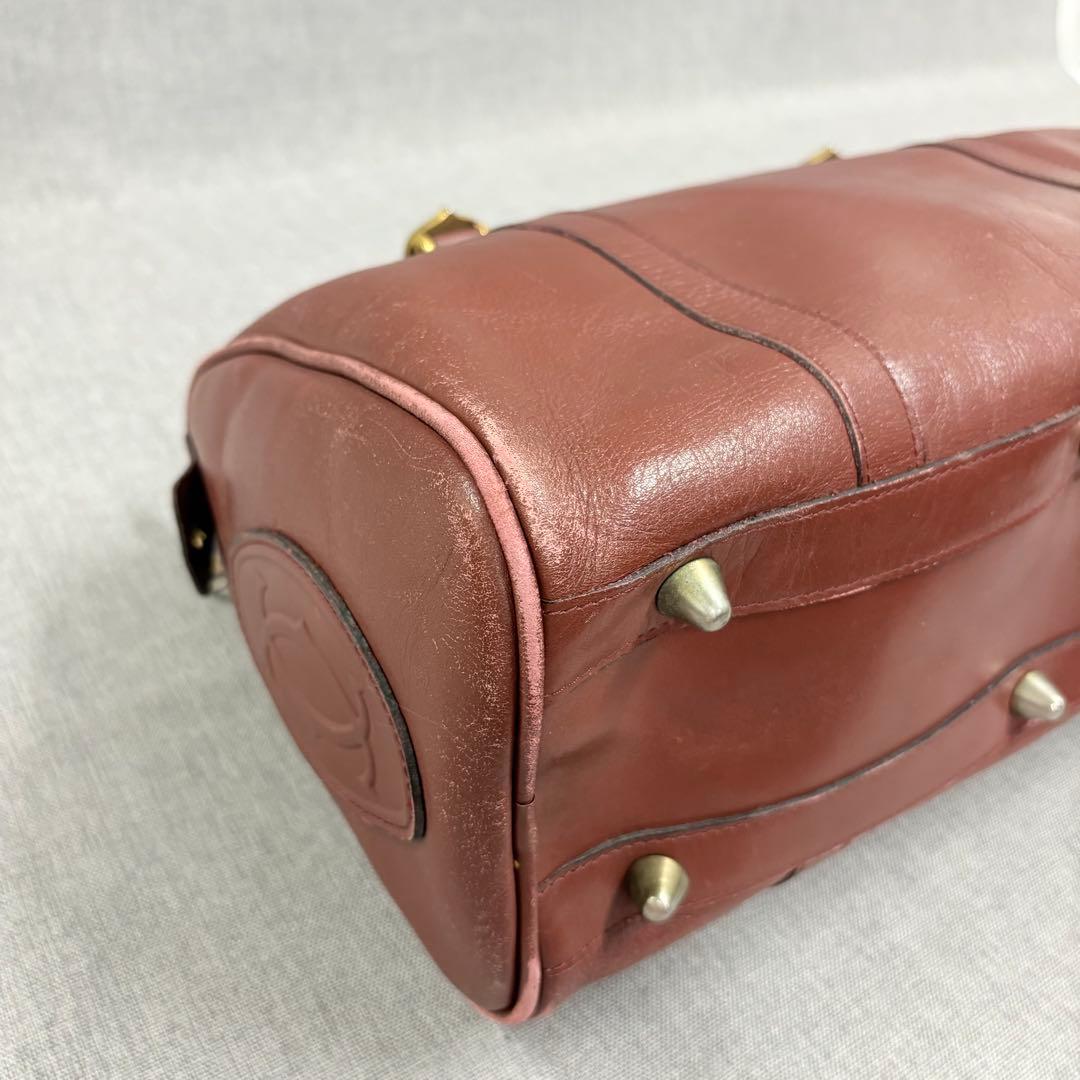 Cartier カルティエ ボストンバッグ マストライン ボルドー