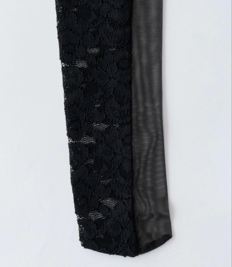 プランクプロジェクト　レースタイツ / Lace Tights ブラック