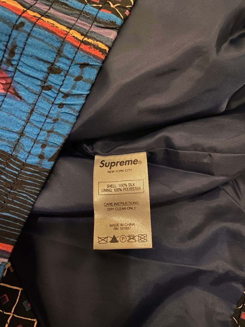 supreme 15AW Silk Bomber Jacket ブルゾン