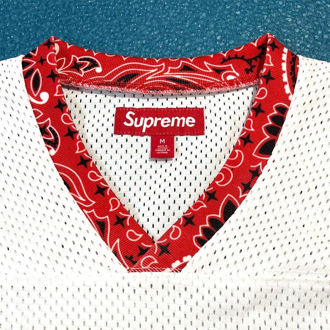 極美品/25SS】Supreme　Bandana　Baseball　Jersey