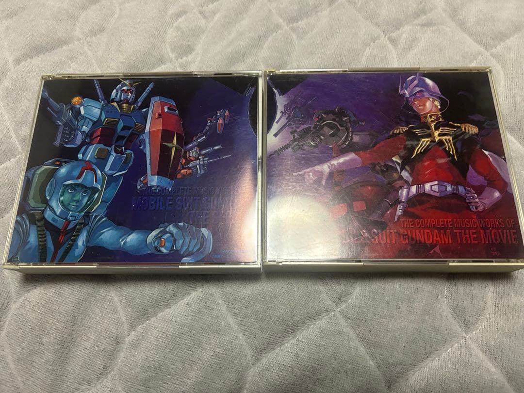 「機動戦士ガンダム」TV版総音楽集　劇場版総音楽集　BOX付き　サントラ　cd