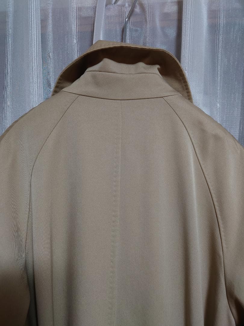 美品☆最高級白タグイタリー製☆MAXMARAトレンチコート☆ベージュ４０