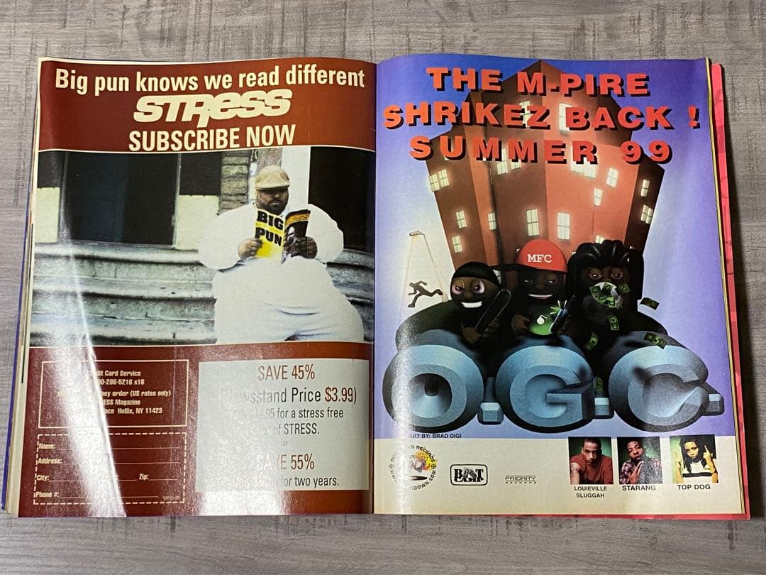 洋楽 Method Man Redman EPMD Stress Mag HIPHOP