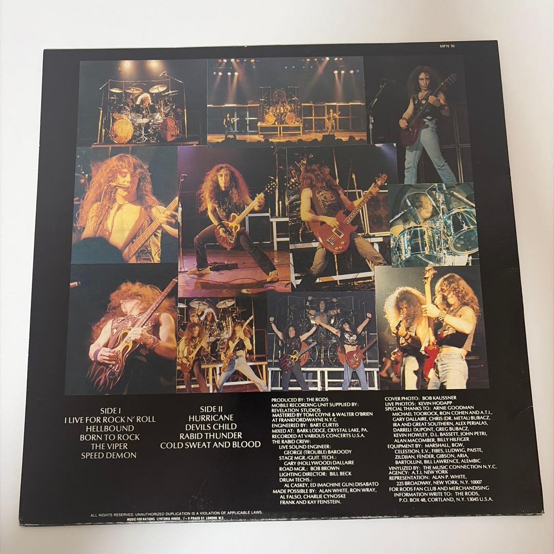 【AC/DC】【THE RODS】UKオリジナル盤 LP 2枚セット