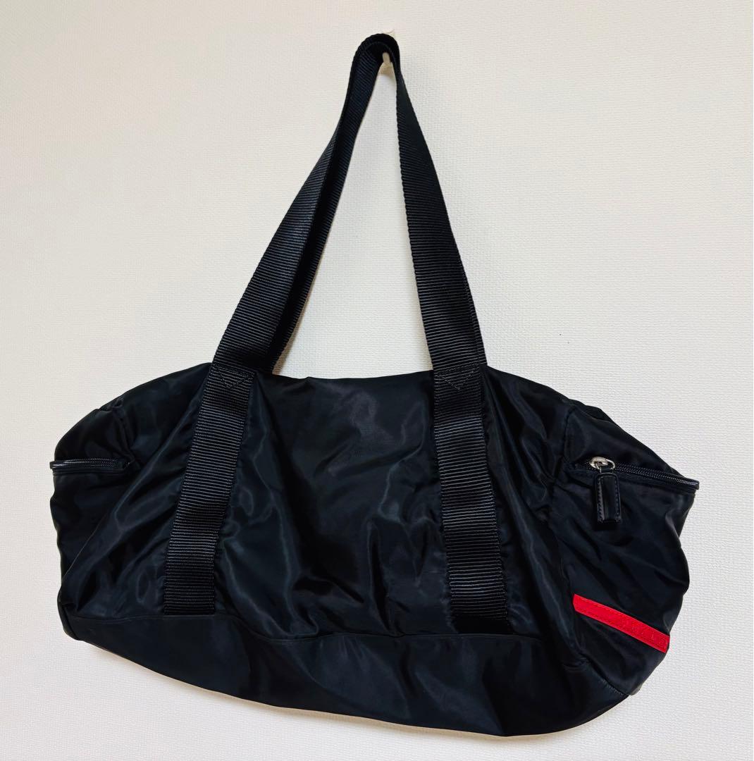 PRADA SPORTSプラダスポーツ ボストンバッグ ナイロン ブラック